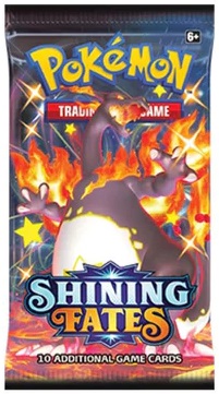Pokemon Shining Fates Booster Pack - Shiny Charizard Art
